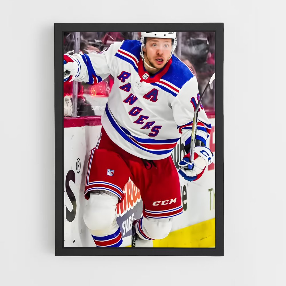 Poster Panarin en Action – affiche Hockey sur glace (vue 2)